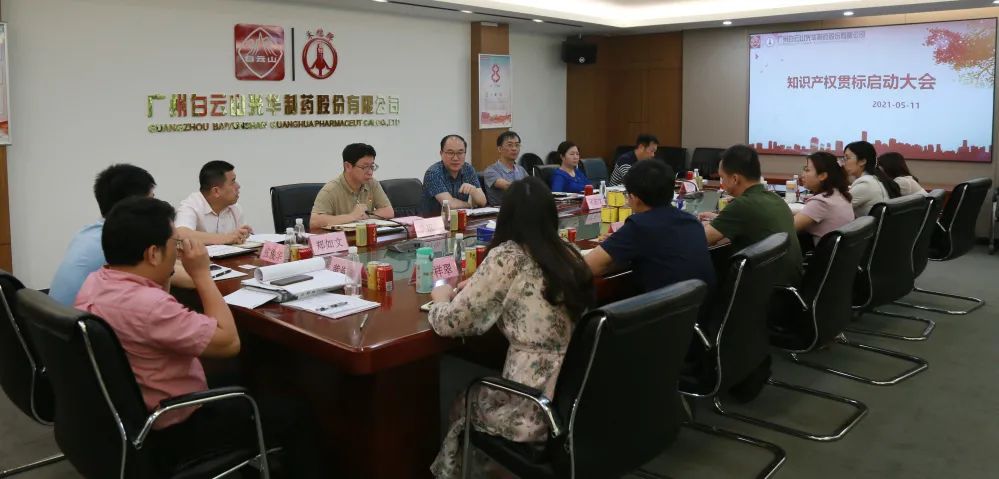 白云山海洋之神hy590公司召开知识产权贯标再认证启动会议